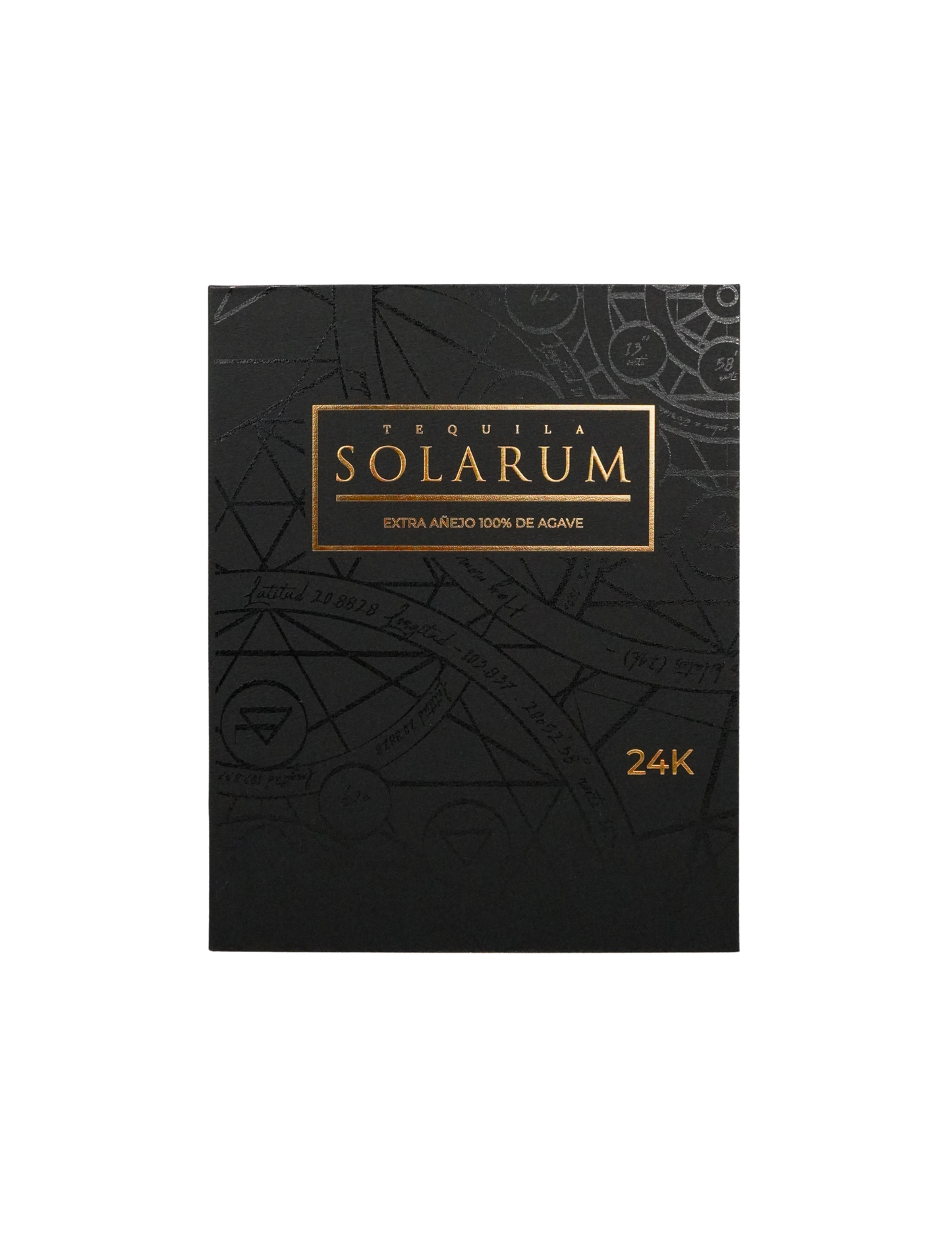 Kit de dos botellas: Tequila Solarum Extra Añejo Cristalino 24K + Tequila Solarum Añejo