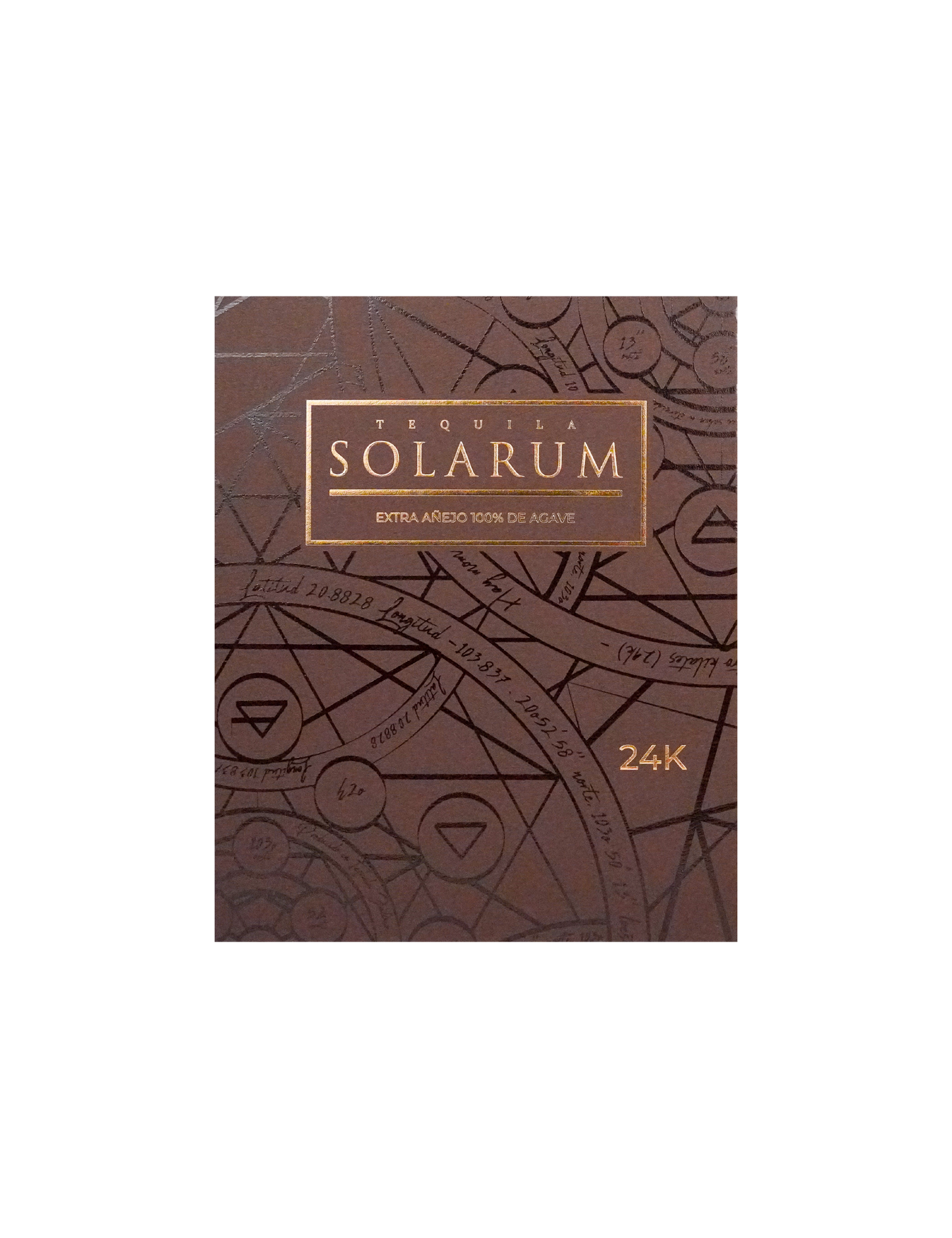 Kit de dos botellas: Tequila Solarum Extra Añejo Cristalino 24K + Tequila Solarum Reposado