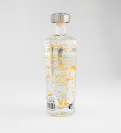 Tequila Solarum Blanco con oro 24K - 750 ml