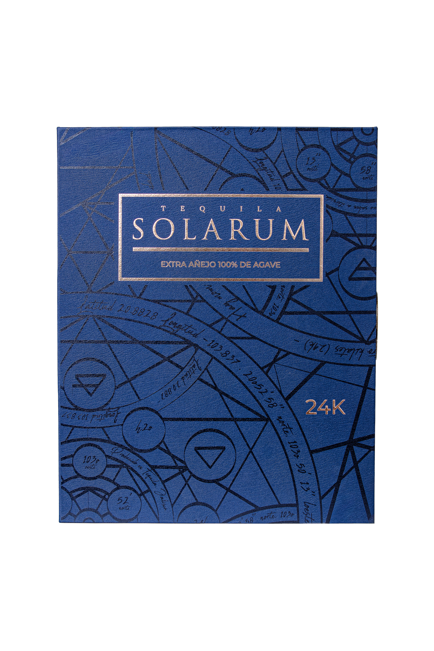 Kit de dos botellas: Tequila Solarum Extra Añejo Cristalino 24K + Tequila Solarum Blanco