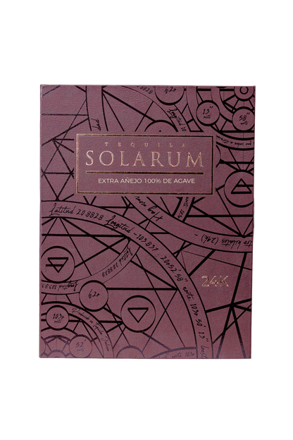 Kit de dos botellas: Tequila Solarum Extra Añejo Cristalino 24K + Tequila Solarum Reposado