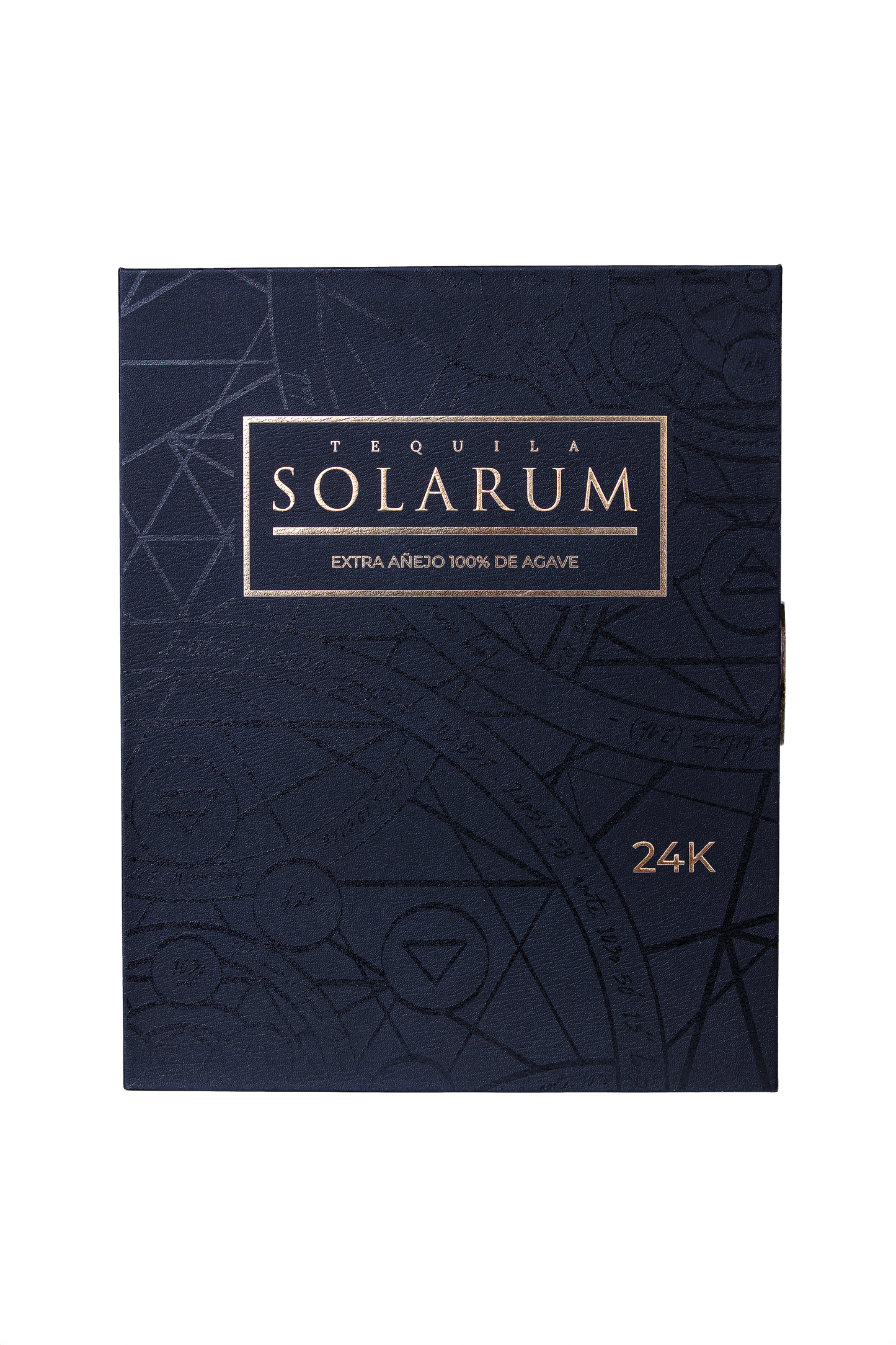Kit de dos botellas: Tequila Solarum Extra Añejo Cristalino 24K + Tequila Solarum Añejo