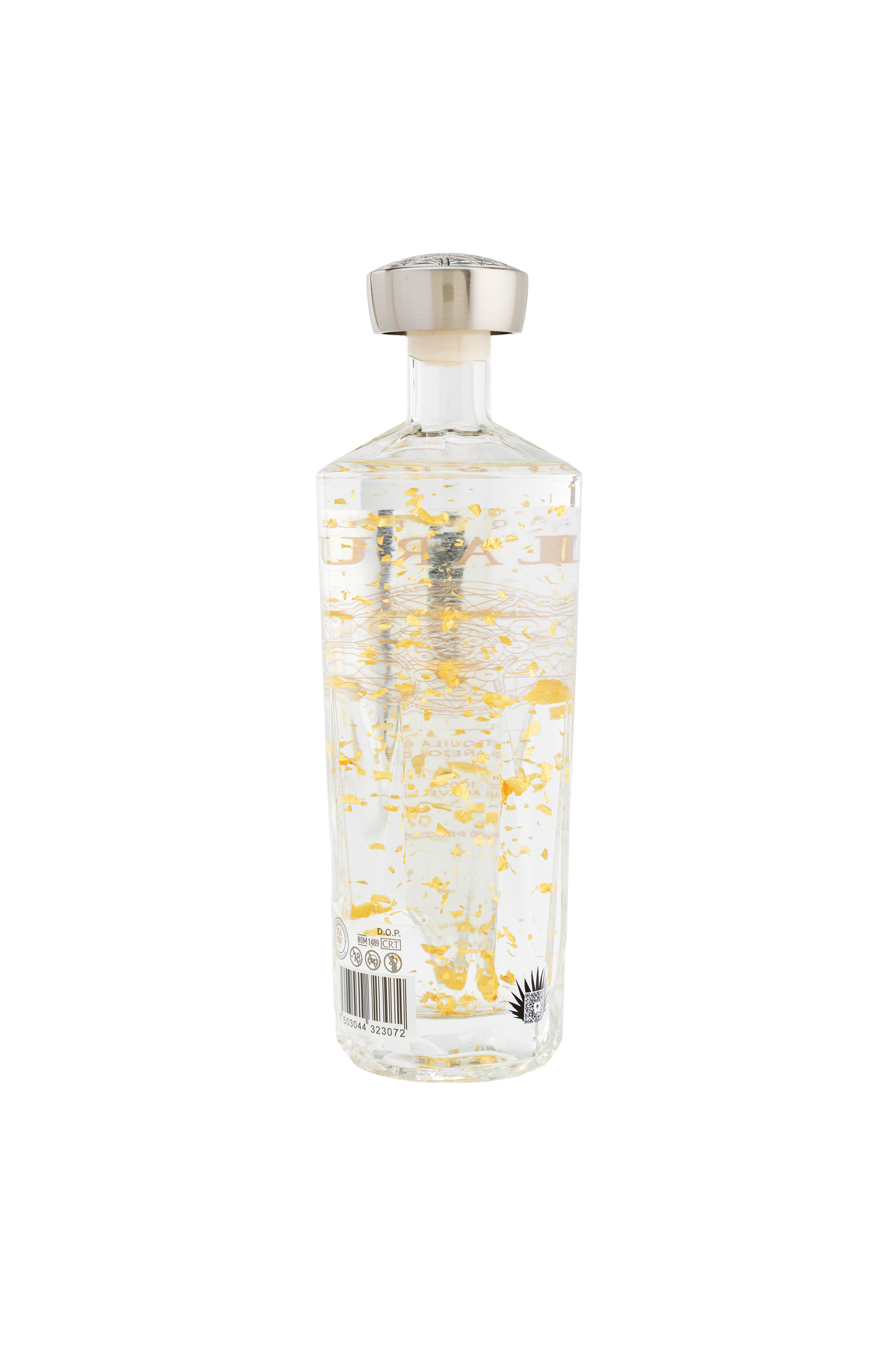 Tequila Solarum Blanco con oro 24K - 750 ml