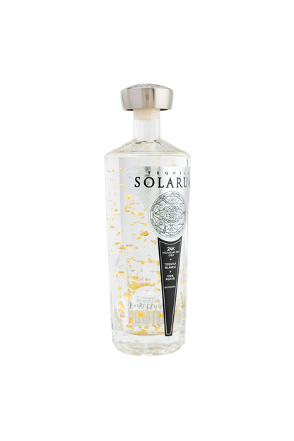 Tequila Solarum Blanco con oro 24K - 750 ml